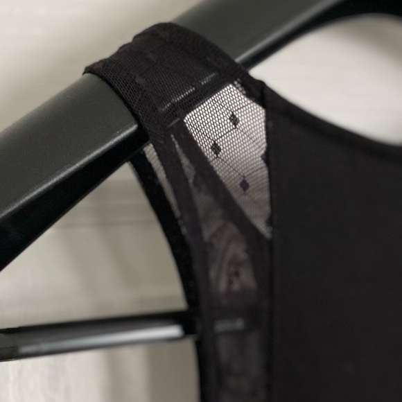 H&M | Cute A-Line Mesh Polka Dot Trim Dress - Picture 4 of 12